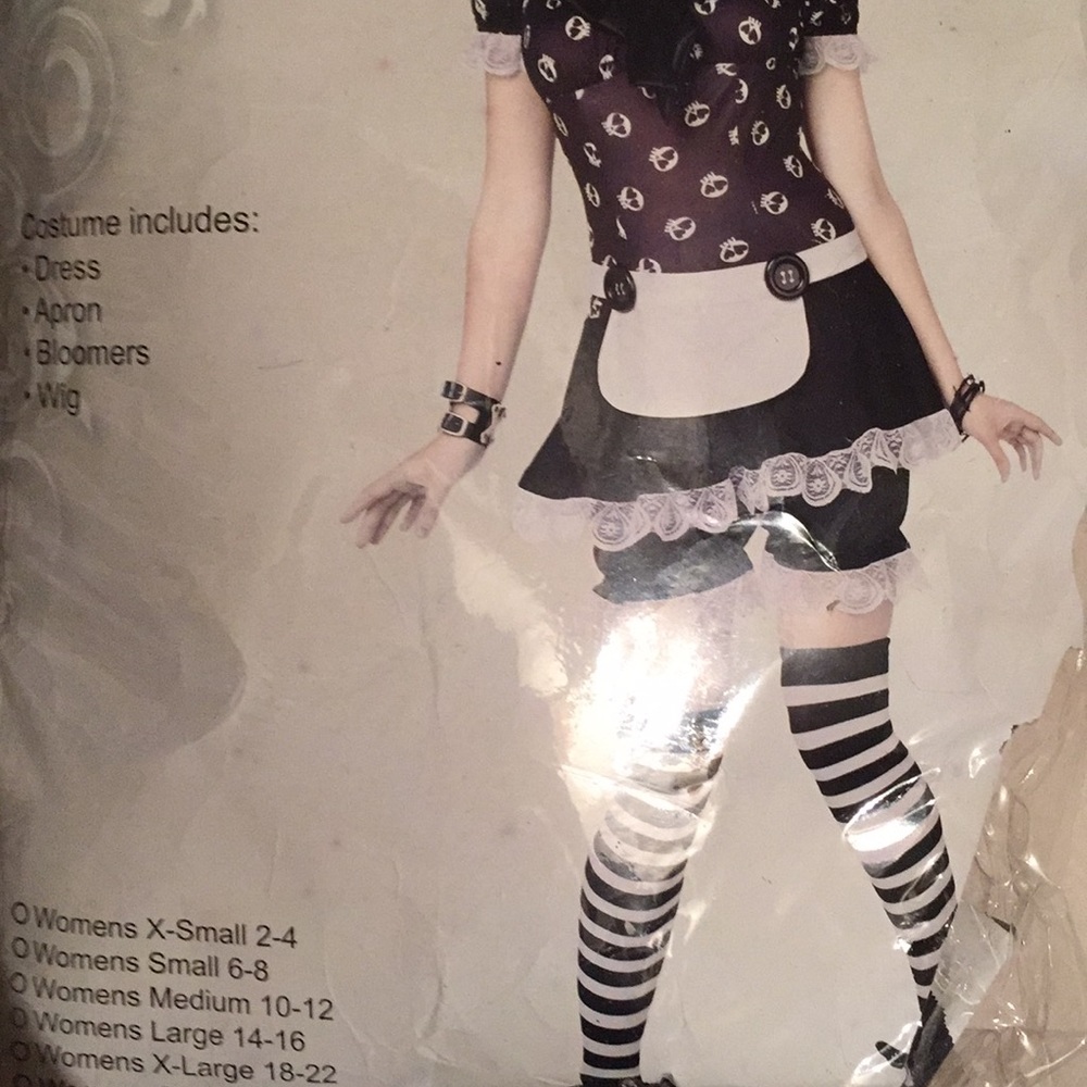 Gothic Rag Doll costume